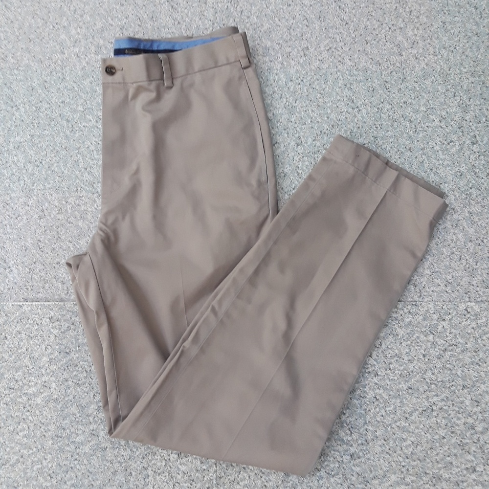 Brooks Brother Tan Chino Dress Pants 35x34